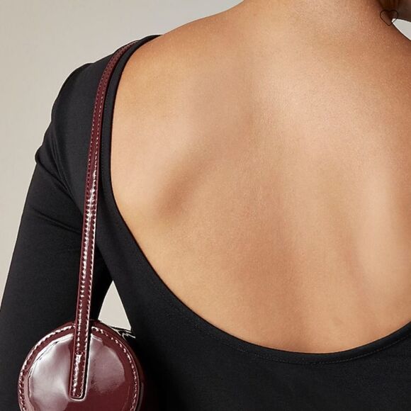 J. Crew Black Long Sleeve Dress - Picture 5 of 9